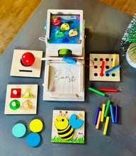 Load image into Gallery viewer, Wooden Montessori Play Kit