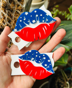 Patriotic Lips Topper