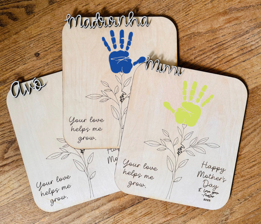 Mothers Day Hand Prints
