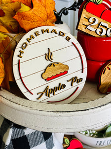 Homemade Apple Pie Sign