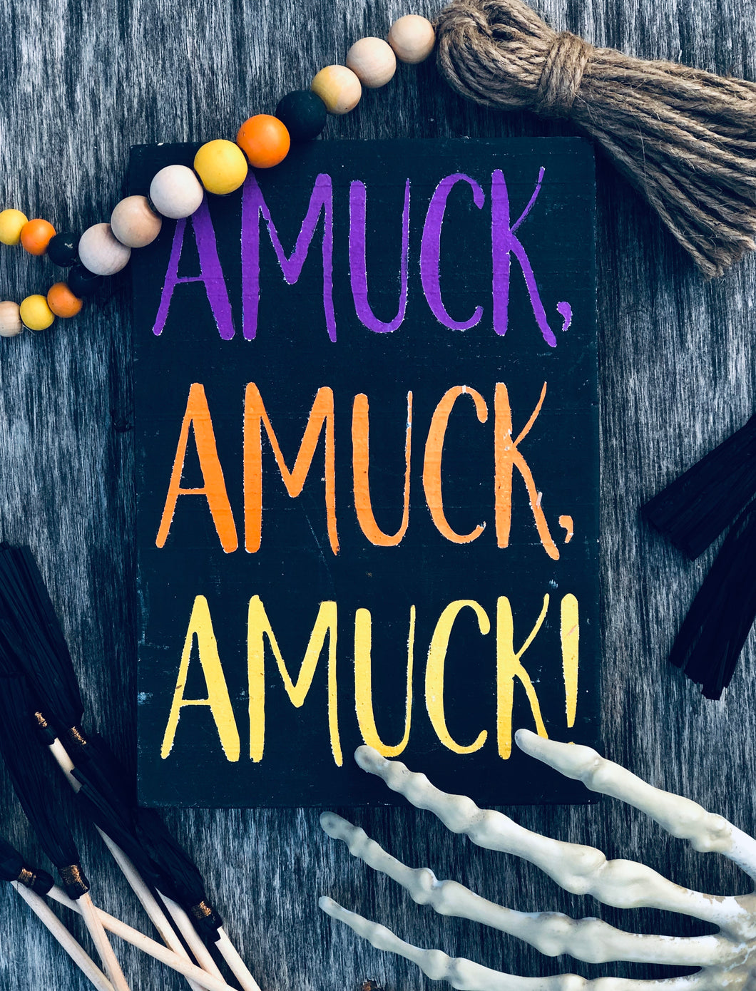 Amuck, Amuck, Amuck
