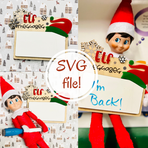 Santa’s Helper Messages SVG ONLY