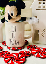 Load image into Gallery viewer, Christmas Mouse Ears Coaster Set