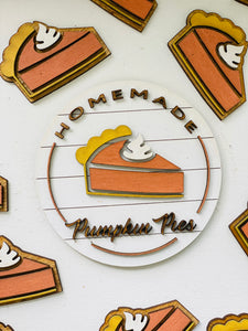 Homemade Pumpkin Pie Sign