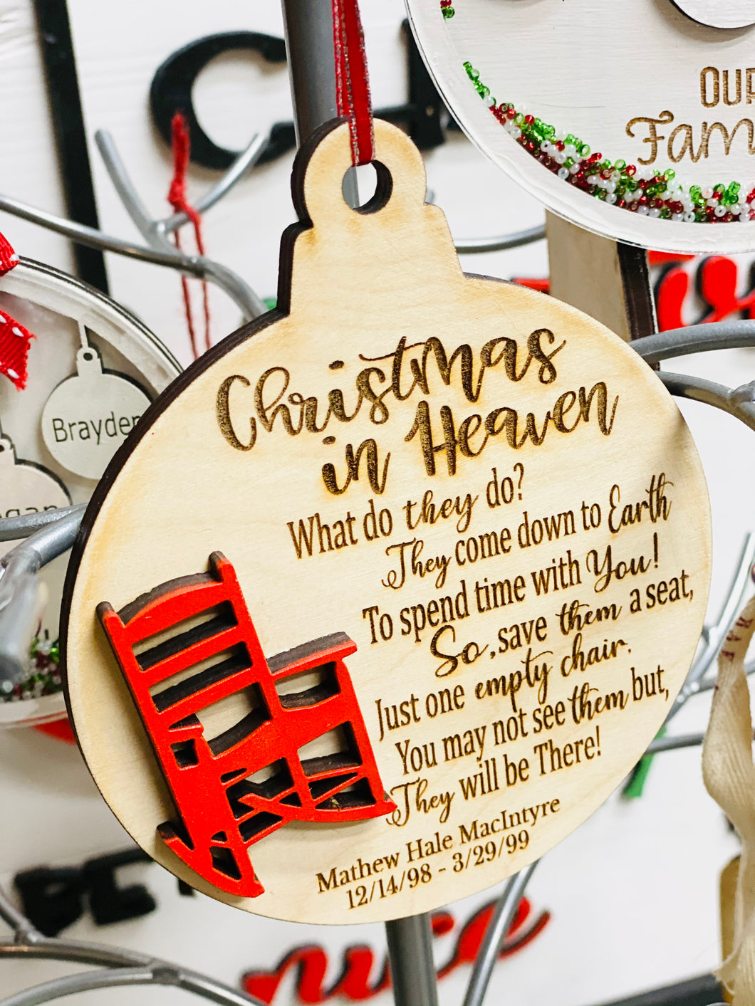 Christmas in Heaven Ornament