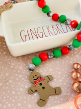 Load image into Gallery viewer, Gingerbread Man Garland